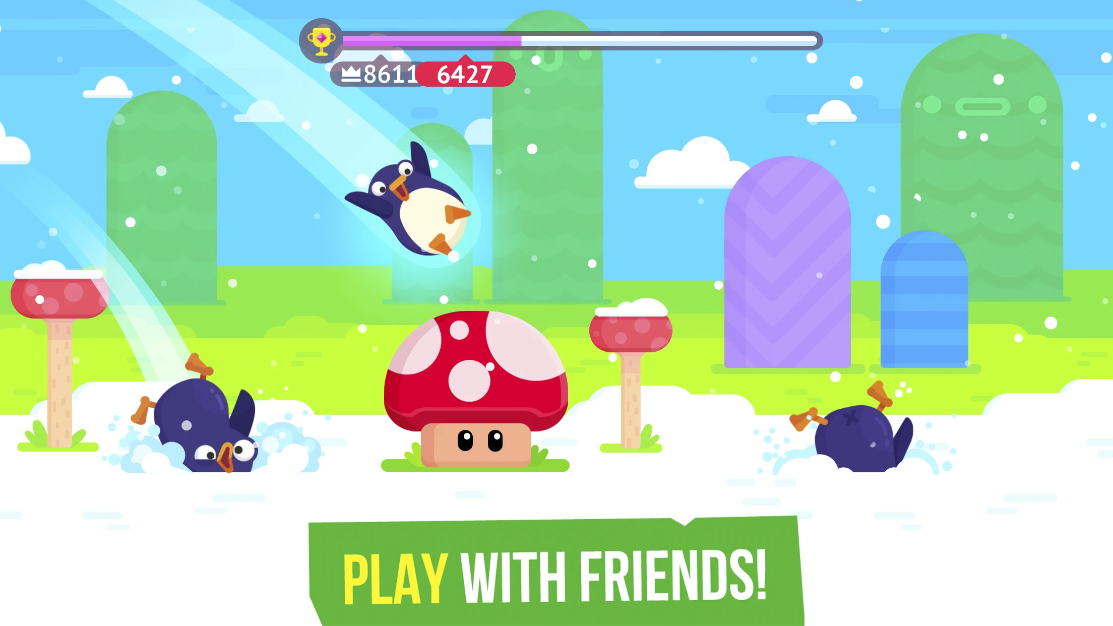 Bouncemasters: Penguin Games screenshot